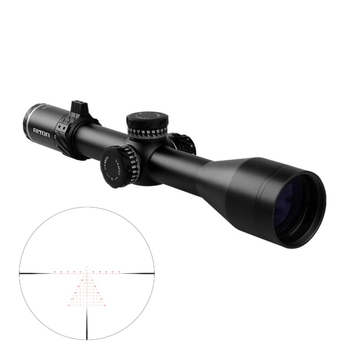 RITON OPTICS 5 CONQUER 4-28X56 MIL FFP IL