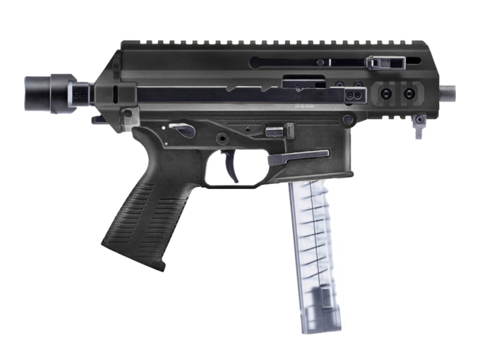 B&T APC9K PRO 9MM BLK 4.3" TB